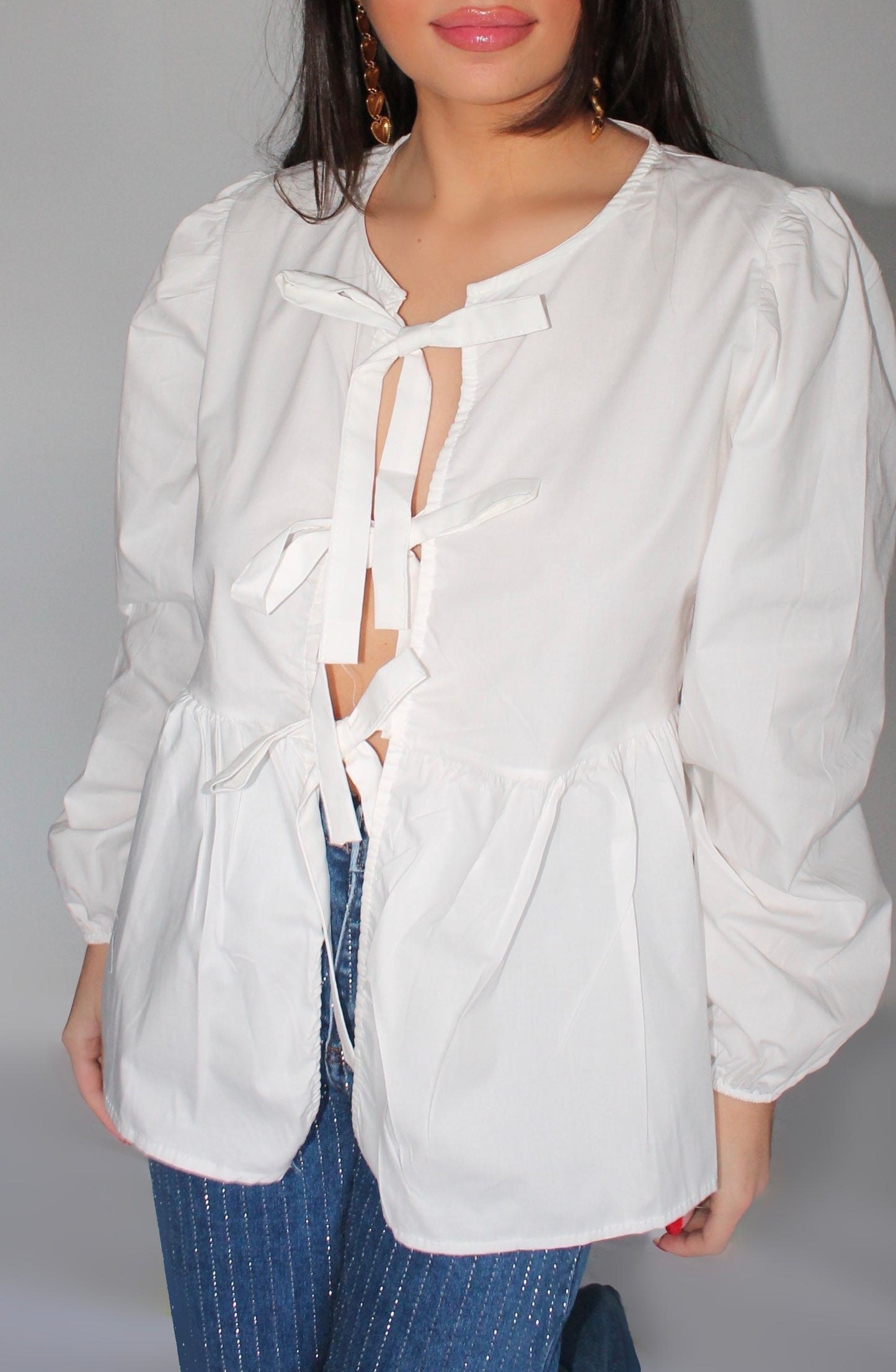 Blouse Salomé blanc