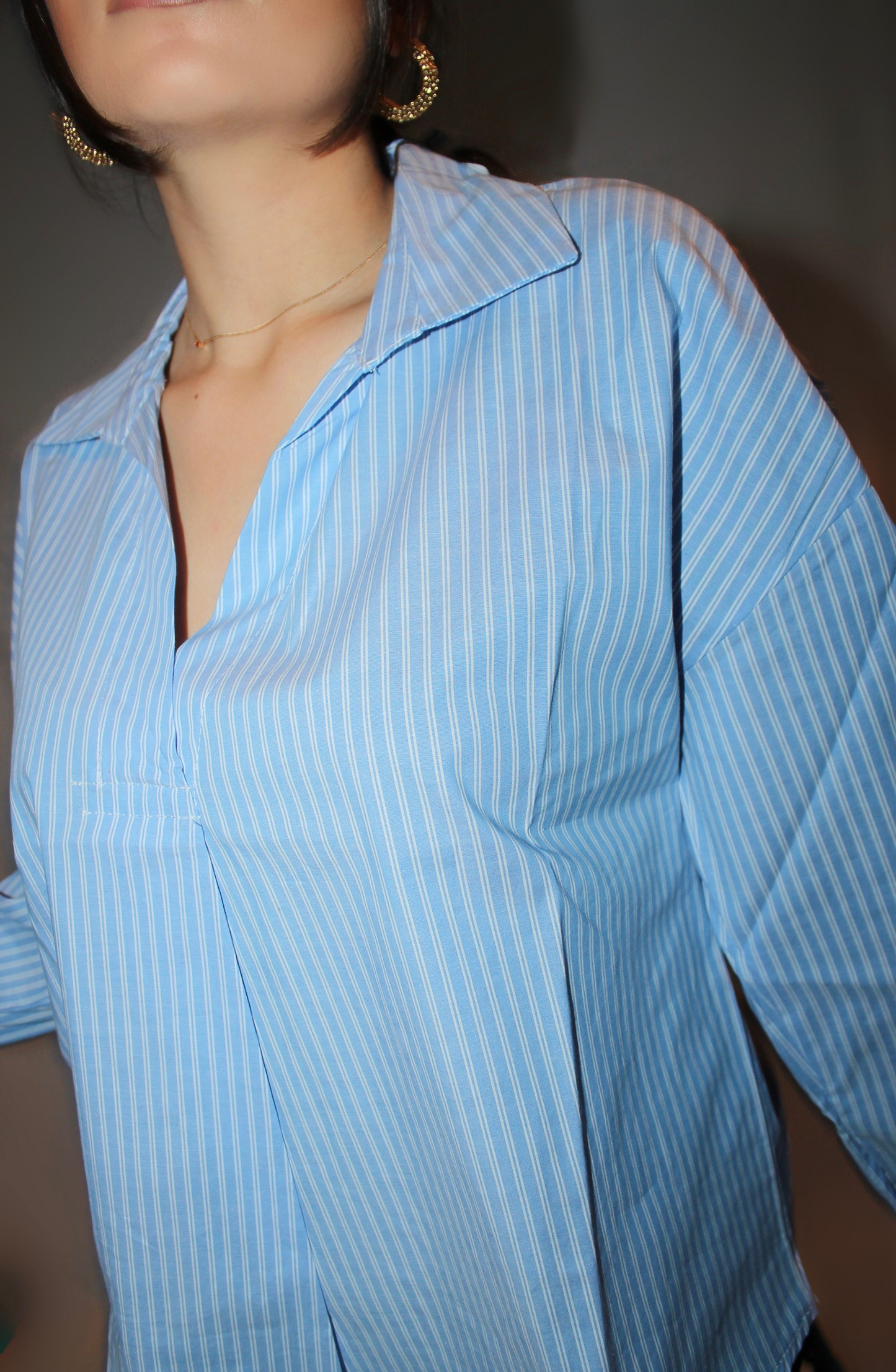 Chemise blue