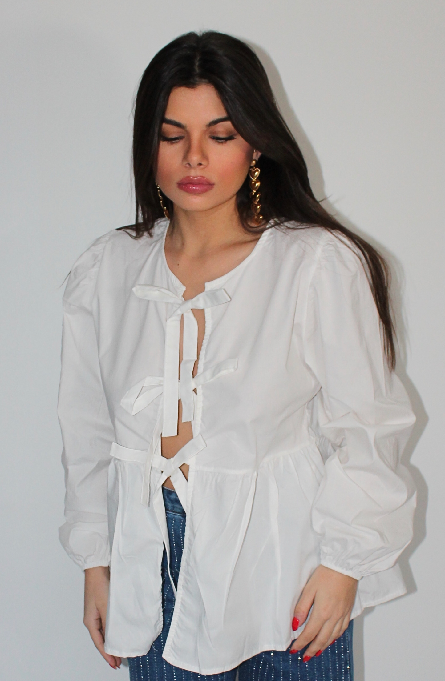 Blouse Salomé blanc